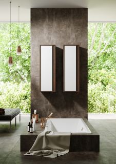 Пенал подвесной Clarberg Evolution EV0504CD 40x119см крафт тёмный